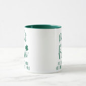 Nicht perfekt, aber ich bin irisch | St Patricks D Tasse (Zentrum)