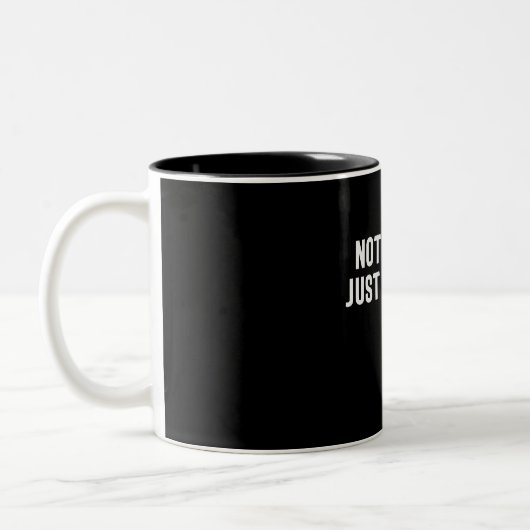 Nicht perfekt, gerade vergeben 1 John 1:9 Christli Zweifarbige Tasse (Links)
