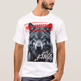 "Nicht perfekt, nur ein König!" T-Shirt