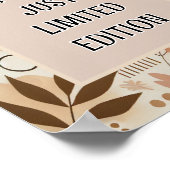 Nicht perfekt, nur limitiert Edition Poster (Ecke)