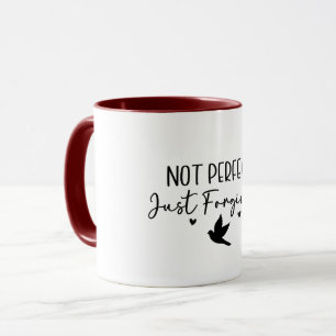 Nicht perfekt, nur vergeben Christliches Ostern Tasse