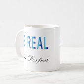 Nicht perfekt sein kaffeetasse (Vorderseite Links)