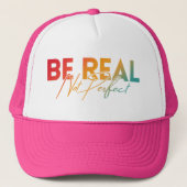 NICHT PERFEKT SEIN TRUCKERKAPPE (Vorderseite)