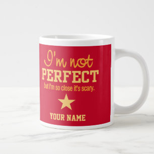Nicht perfekte benutzerdefinierte Tasse
