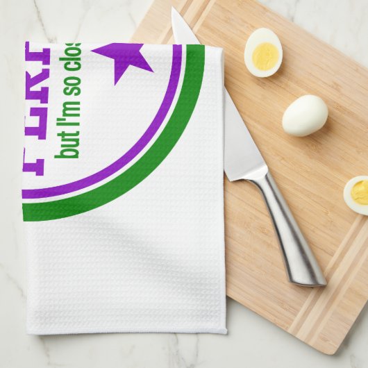 Nicht perfekte Küchentücher (Viertel Falte)