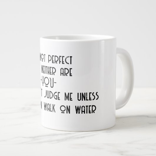 Nicht perfekte Tasse (Vorderseite Rechts)