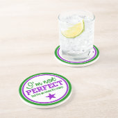 NICHT PERFEKTER Untersetzer - grün / lila (Seite)