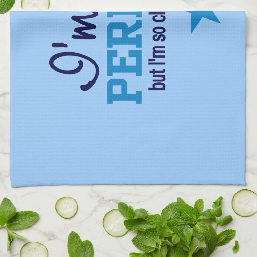 Nicht perfektes Küchentuch (Gefaltet)