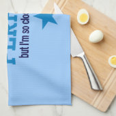 Nicht perfektes Küchentuch (Viertel Falte)