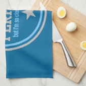 Nicht perfektes Küchentuch (Viertel Falte)