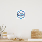 NICHT PERFEKTES Plakat - blau (Küche)
