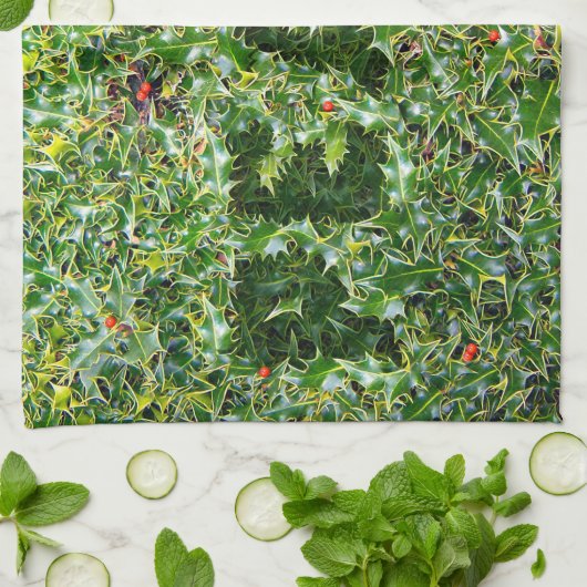 Nicht pflückisch Holly Peace Küchentuch (Gefaltet)