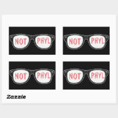 Nicht Phyl Sticker (Blatt)