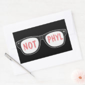 Nicht Phyl Sticker (Umschlag)