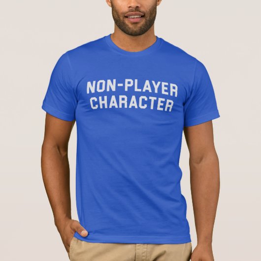 Nicht-Player-Charta T-Shirt (Vorderseite)