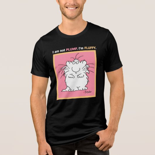 NICHT PLUMP, FLUFFY Boynton Tri-Blend Shirt (Vorderseite)