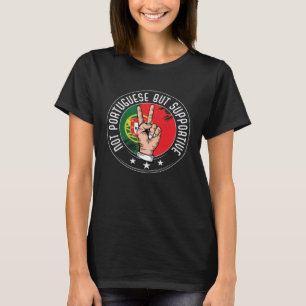 Nicht portugiesisch, sondern unterstützend Reisen T-Shirt