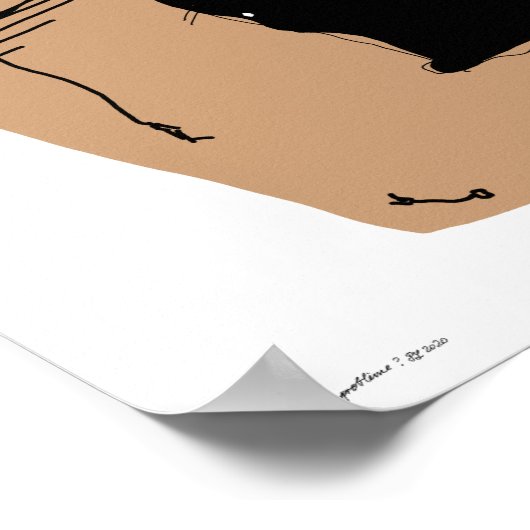 Nicht Problem? (Ein Problem?) Poster (Ecke)