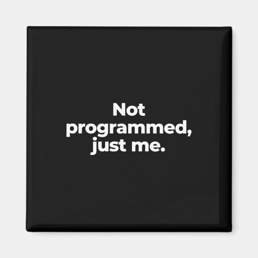 Nicht programmiert magnet (Vorne)