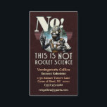 NICHT Raketentechnik-Visitenkarte Visitenkarte<br><div class="desc">Manchmal ist es am besten, klar zu sein, recht aus dem Tor heraus, dass Ihre Kunden Sie für etwas fragen, das die Blicke erstaunlich schwierig zu ihnen… aber zu Ihnen, ein erfahrenes berufliches, kann es zum Frühstück oben essen und wenig noch danach glauben, das peckish ist. Es ist NICHT Raketentechnik....</div>