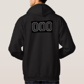 NICHT RAND 000 HOODIE (Rückseite)