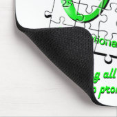 nicht rätselhaft mousepad (Ecke)