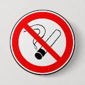 Nicht rauchen button (Vorderseite)
