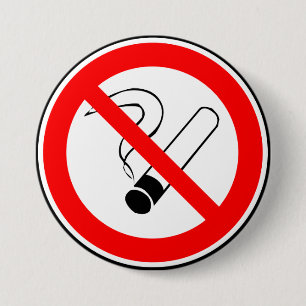 Nicht rauchen button