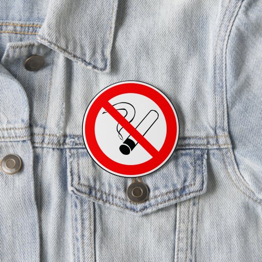 Nicht rauchen button (Beispiel)