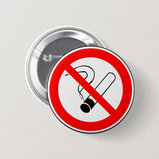 Nicht rauchen button (Vorne & Hinten)