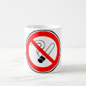 Nicht rauchen kaffeetasse (Mittel)
