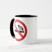 Nicht Rauchen Tasse (Vorderseite Links)