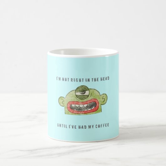 NICHT RECHTE TASSE des KAFFEE-6A [HELLBLAU] (Mittel)