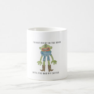 NICHT RECHTE TASSE des KAFFEE-6D [WEISS]