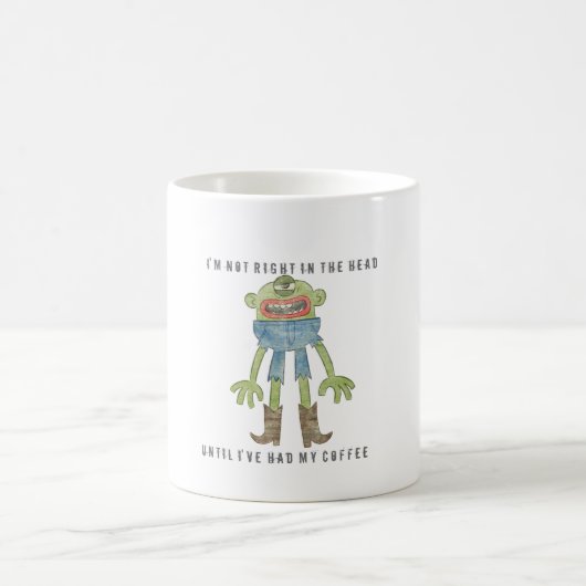 NICHT RECHTE TASSE des KAFFEE-6D [WEISS] (Mittel)