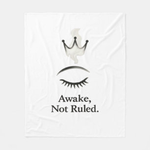 Nicht regiert Klassisch Fleecedecke