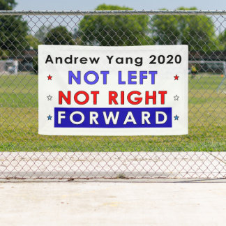 NICHT RICHTIG - Andrew Yang 2020 Banner