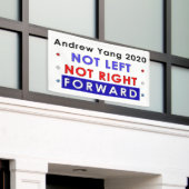 NICHT RICHTIG - Andrew Yang 2020 Banner (Äußeres Gebäude)