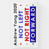 NICHT RICHTIG - Andrew Yang 2020 Banner (Vertikal)