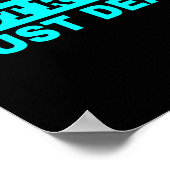 Nicht rude Deaf Awareness Poster (Ecke)