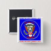 NICHT RYAN u. ROMNEY - Knopf Button (Vorne & Hinten)