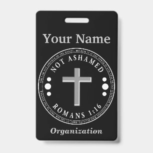 Nicht schäme ich mich des Evangeliums Christlicher Ausweis
