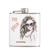 Nicht scharf flachmann (Vorderseite)