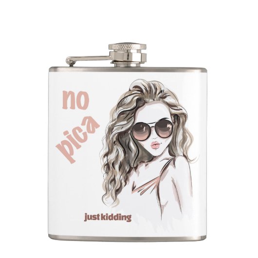 Nicht scharf flachmann (Vorderseite)