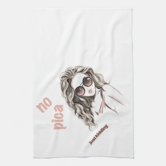 Nicht scharf geschirrtuch (Vertikal)