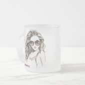 Nicht scharf mattglastasse (Vorderseite Links)