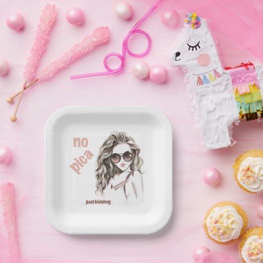 Nicht scharf pappteller (Party)