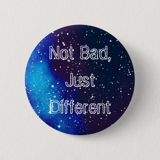 Nicht schlecht, andere anpassbare Galaxie-Identitä Button (Vorderseite)