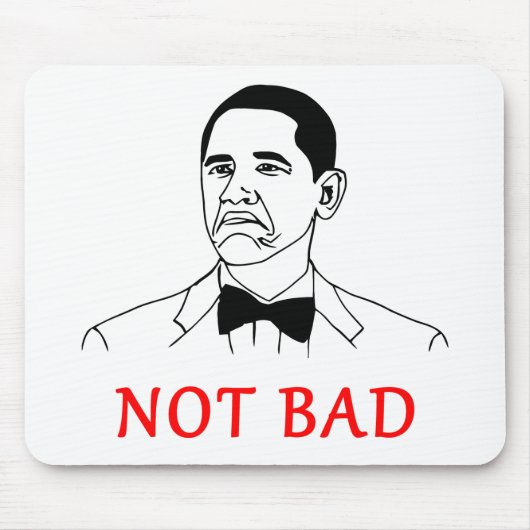 Nicht schlecht - meme mousepad (Vorne)