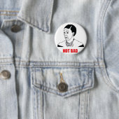 Nicht schlecht - Michelle Obama Button (Beispiel)